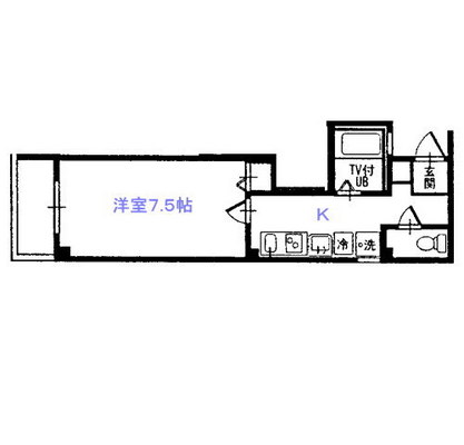 北区賃貸マンション・1K