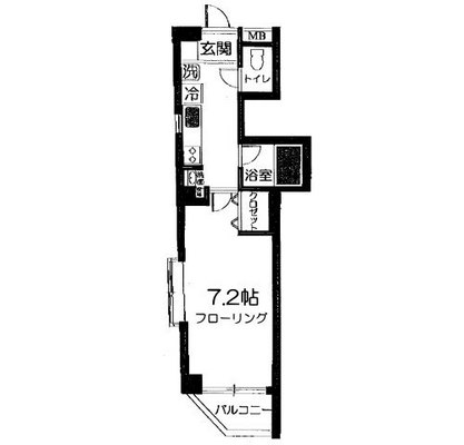 北区賃貸マンション・1K