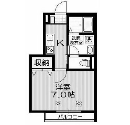 北区賃貸マンション・1K