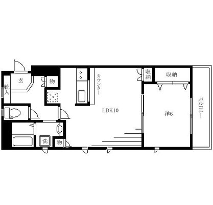 北区 マンション 1LDK