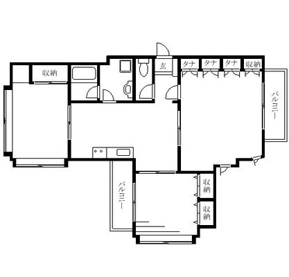 北区 マンション 3DK