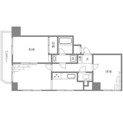北区 マンション 2LDK