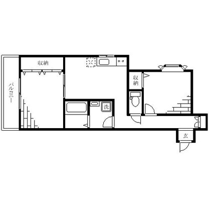 北区 マンション 2DK