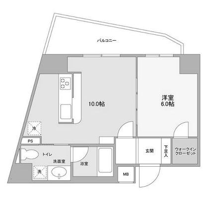 北区 マンション 1LDK