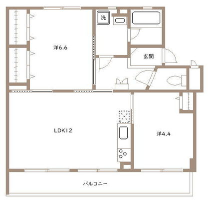 北区 マンション 2LDK