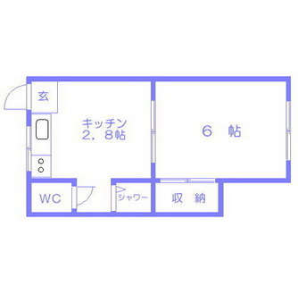 東京都北区志茂２丁目 賃貸アパート 1K