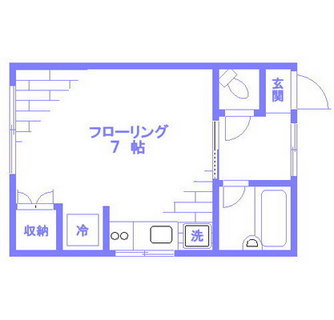 東京都北区志茂４丁目 賃貸アパート 1R