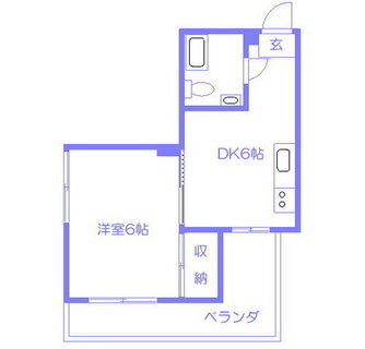 東京都北区田端新町１丁目 賃貸マンション 1DK