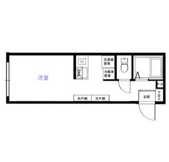 東京都北区志茂１丁目 賃貸マンション 1R