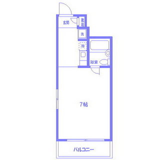 東京都北区中里２丁目 賃貸マンション 1R