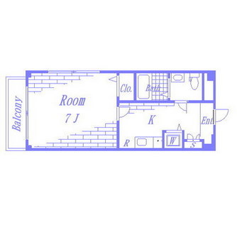 東京都北区滝野川４丁目 賃貸マンション 1K