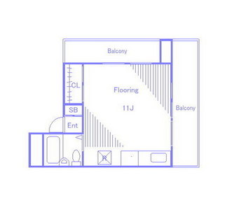 東京都北区中里２丁目 賃貸マンション 1R