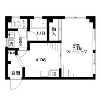 東京都北区田端新町３丁目 賃貸マンション 1DK