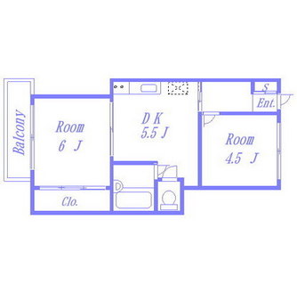 東京都北区田端新町３丁目 賃貸マンション 2DK