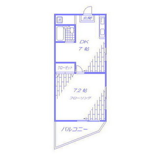 東京都北区田端新町３丁目 賃貸マンション 1DK