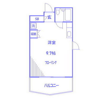 東京都北区中里２丁目 賃貸マンション 1R