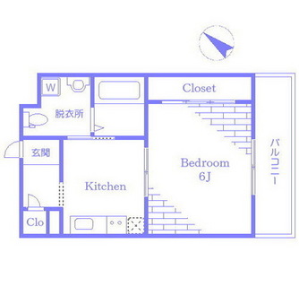 東京都北区田端４丁目 賃貸マンション 1K