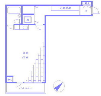 東京都北区中里１丁目 賃貸マンション 1R