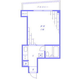 東京都北区中十条３丁目 賃貸マンション 1K