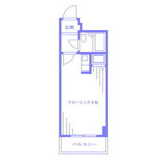 東京都北区滝野川７丁目 賃貸マンション 1R