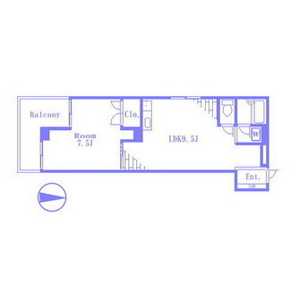 東京都北区滝野川７丁目 賃貸マンション 1LDK