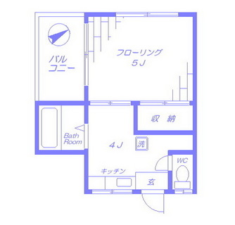 東京都北区滝野川３丁目 賃貸マンション 1K