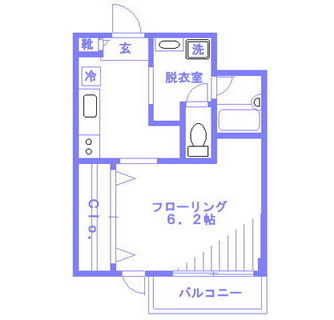 東京都北区東十条５丁目 賃貸マンション 1K