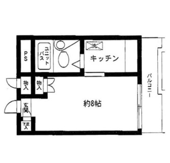 東京都北区東十条６丁目 賃貸マンション 1K