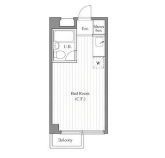 東京都北区滝野川２丁目 賃貸マンション 1R