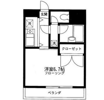 東京都北区志茂２丁目 賃貸マンション 1K