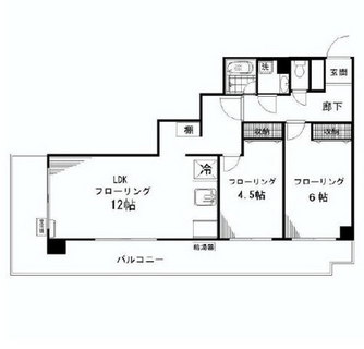 東京都北区神谷１丁目 賃貸マンション 2LDK