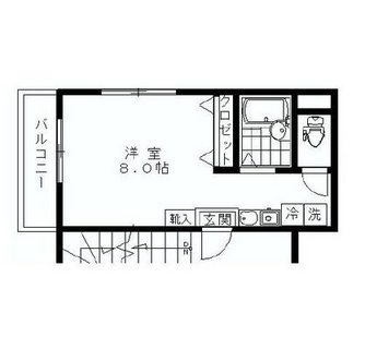 東京都北区王子本町１丁目 賃貸マンション 1R