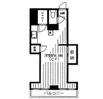 東京都北区岸町１丁目 賃貸マンション 1R