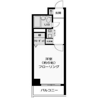 東京都北区豊島２丁目 賃貸マンション 1K