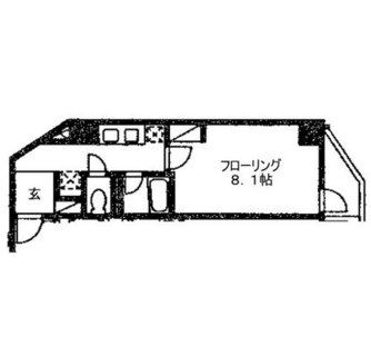 東京都北区豊島２丁目 賃貸マンション 1K