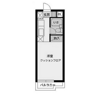 東京都北区東十条６丁目 賃貸マンション 1R