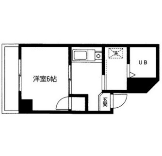 東京都北区赤羽１丁目 賃貸マンション 1K