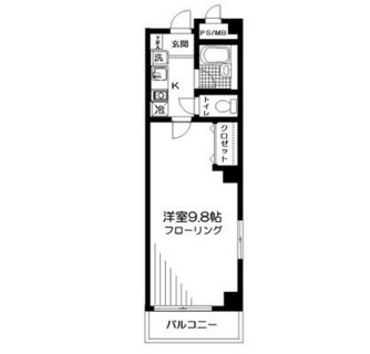 東京都北区赤羽１丁目 賃貸マンション 1K