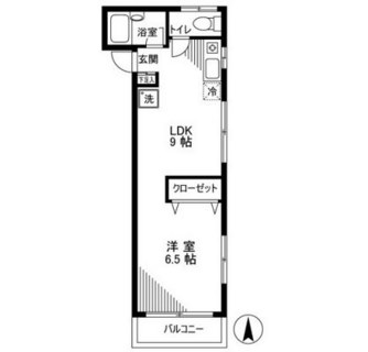 東京都北区昭和町２丁目 賃貸マンション 1LDK