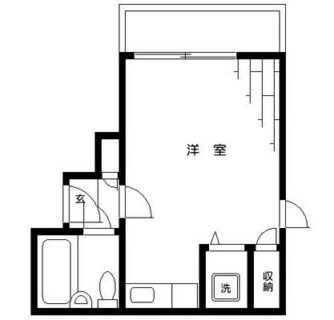 東京都北区志茂５丁目 賃貸マンション 1R