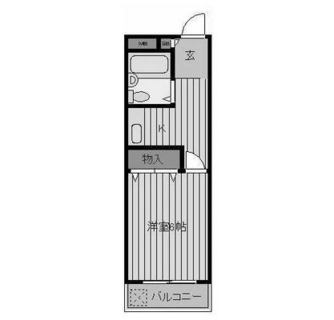 東京都北区上十条３丁目 賃貸マンション 1K