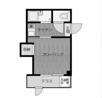 東京都北区上十条３丁目 賃貸マンション 1K