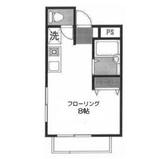 東京都北区田端新町３丁目 賃貸マンション 1R