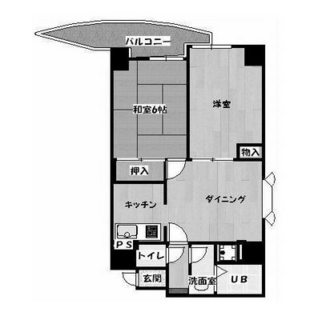東京都北区王子１丁目 賃貸マンション 2DK