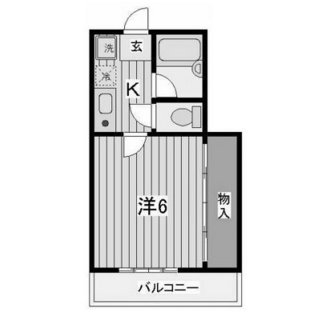 東京都北区東十条５丁目 賃貸マンション 1K