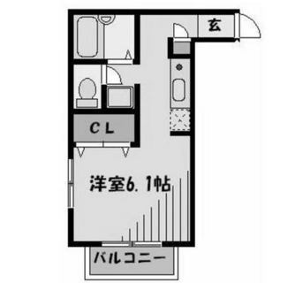 東京都北区志茂１丁目 賃貸アパート 1K