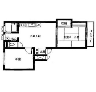 東京都北区豊島２丁目 賃貸マンション 2DK