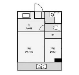 東京都北区赤羽南１丁目 賃貸マンション 2K