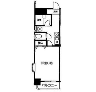 東京都北区田端新町１丁目 賃貸マンション 1K