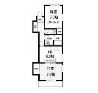 東京都北区志茂１丁目 賃貸マンション 2DK
